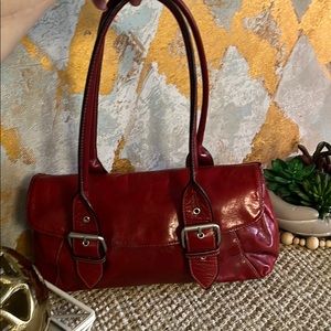 Red Leather Purse